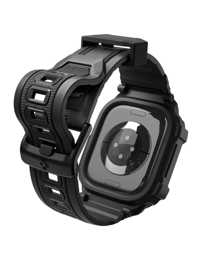 Spigen Rugged Armor Pro Apple Watch 42mm Strap - Matte Black Spigen Rugged Armor Pro Apple Watch 42mm Strap - Matte Black