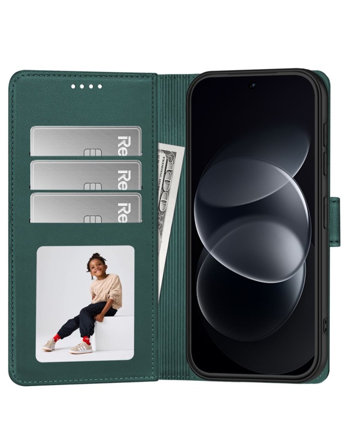 Tech-Protect Wallet Case for Xiaomi Redmi Note 17 Pro Max 5G - Green