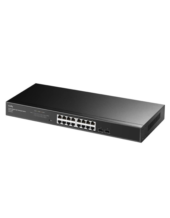 Cudy Switch Gigabit Ethernet Cloud Easy-Managed 16-Port + 2SFP GS1016ES2