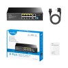 Cudy Switch PoE Gigabit 8PoE + 2GbE Uplink 120W GS1010P Cudy Switch PoE Gigabit 8PoE + 2GbE Uplink 120W GS1010P