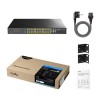 Cudy Switch PoE Gigabit Cloud Easy-Managed 24PoE + 2 RJ45/SFP Combo 300W GS1028EPS2 Cudy Switch PoE Gigabit Cloud Easy-Managed 24PoE + 2 RJ45/SFP Combo 300W GS1028EPS2