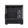 Einarex PC Case mATX SM501D RGB 3x Pre-Installed Fans , Display, Black Einarex PC Case mATX SM501D RGB 3x Pre-Installed Fans , Display, Black