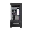 Einarex PC Case mATX SM501D RGB 3x Pre-Installed Fans , Display, Black Einarex PC Case mATX SM501D RGB 3x Pre-Installed Fans , Display, Black
