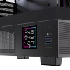 Einarex PC Case mATX SM501D RGB 3x Pre-Installed Fans , Display, Black Einarex PC Case mATX SM501D RGB 3x Pre-Installed Fans , Display, Black