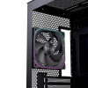 Einarex PC Case mATX SM501D RGB 3x Pre-Installed Fans , Display, Black Einarex PC Case mATX SM501D RGB 3x Pre-Installed Fans , Display, Black