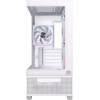 Einarex PC Case mATX SM501D RGB 3x Pre-Installed Fans , Display, White Einarex PC Case mATX SM501D RGB 3x Pre-Installed Fans , Display, White