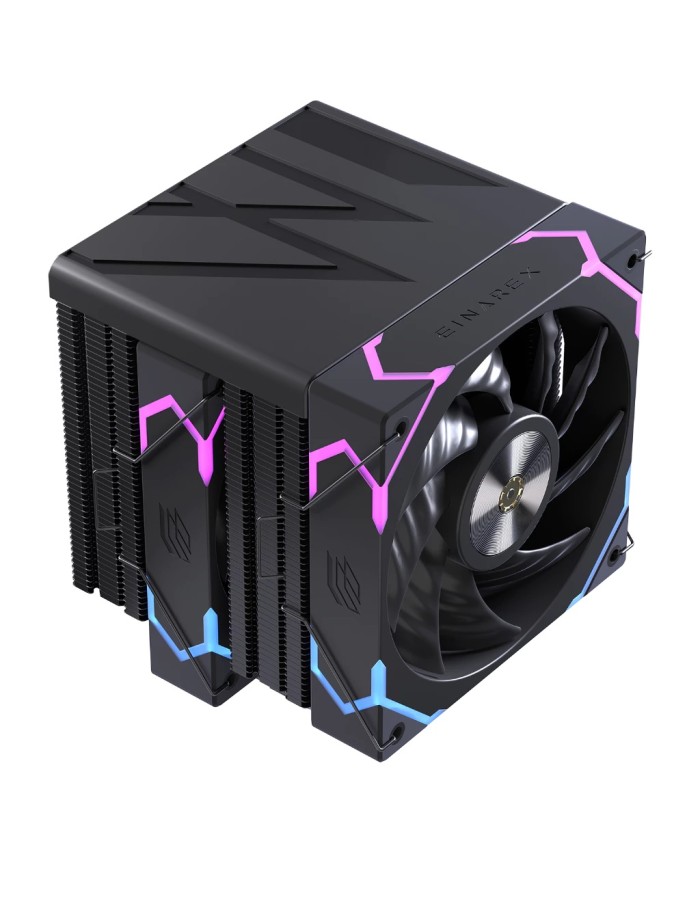 Einarex Gaming Cooling CPU, 6 Copper Heat Pipes, Dual Fans Design VENTUS V300 Black Einarex Gaming Cooling CPU, 6 Copper Heat Pipes, Dual Fans Design VENTUS V300 Black