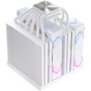 Einarex Gaming Cooling CPU, 6 Copper Heat Pipes, Dual Fans Design VENTUS V300 White Einarex Gaming Cooling CPU, 6 Copper Heat Pipes, Dual Fans Design VENTUS V300 White