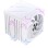 Einarex Gaming Cooling CPU, 6 Copper Heat Pipes, Dual Fans Design VENTUS V300 White