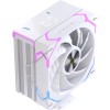 Einarex Gaming Cooling CPU, 4 Copper Heat Pipes, Integrated Display GLIDE G100 White Einarex Gaming Cooling CPU, 4 Copper Heat Pipes, Integrated Display GLIDE G100 White