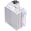 Einarex Gaming Cooling CPU, 4 Copper Heat Pipes, Integrated Display GLIDE G100 White Einarex Gaming Cooling CPU, 4 Copper Heat Pipes, Integrated Display GLIDE G100 White