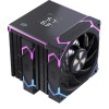 Einarex Gaming Cooling CPU, 6 Copper Heat Pipes, Dual Fans Design, Integrated Display, GLIDE G300 Black Einarex Gaming Cooling CPU, 6 Copper Heat Pipes, Dual Fans Design, Integrated Display, GLIDE G300 Black