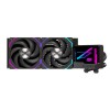 Einarex CPU Liquid Cooler 2xFans LED Display VERTEX 240mm Black Einarex CPU Liquid Cooler 2xFans LED Display VERTEX 240mm Black