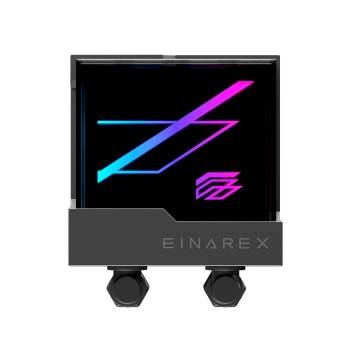 Einarex CPU Liquid Cooler 2xFans LED Display VERTEX 240mm Black Einarex CPU Liquid Cooler 2xFans LED Display VERTEX 240mm Black