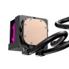 Einarex CPU Liquid Cooler 2xFans LED Display VERTEX 240mm Black Einarex CPU Liquid Cooler 2xFans LED Display VERTEX 240mm Black