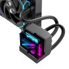 Einarex CPU Liquid Cooler 2xFans LED Display VERTEX 240mm Black Einarex CPU Liquid Cooler 2xFans LED Display VERTEX 240mm Black