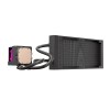 Einarex CPU Liquid Cooler 2xFans LED Display VERTEX 240mm Black Einarex CPU Liquid Cooler 2xFans LED Display VERTEX 240mm Black