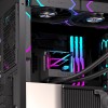 Einarex CPU Liquid Cooler 2xFans LED Display VERTEX 240mm Black Einarex CPU Liquid Cooler 2xFans LED Display VERTEX 240mm Black