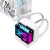 Einarex CPU Liquid Cooler 2xFans LED Display VERTEX 240mm White
