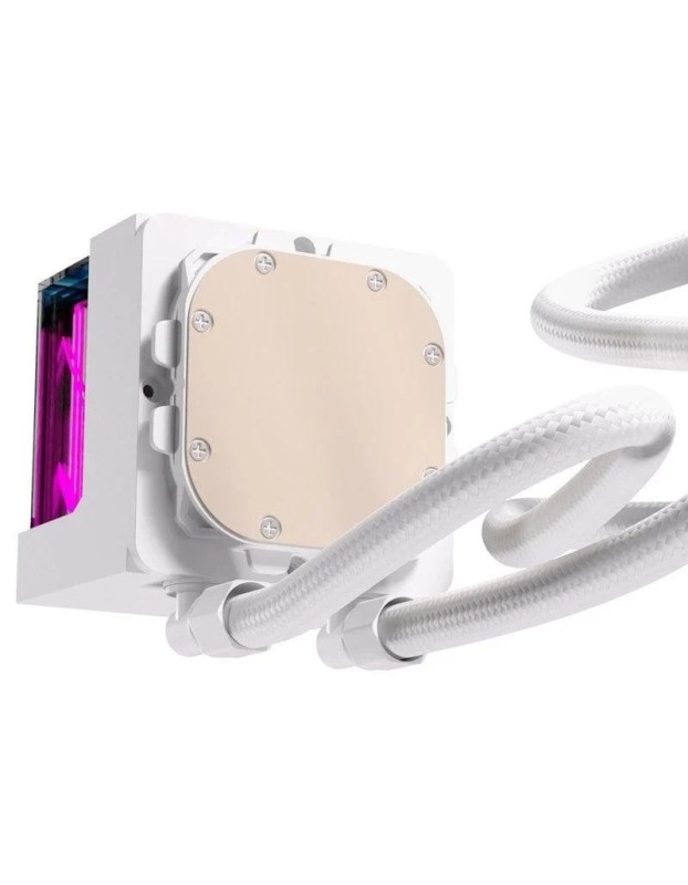 Einarex CPU Liquid Cooler 2xFans LED Display VERTEX 240mm White
