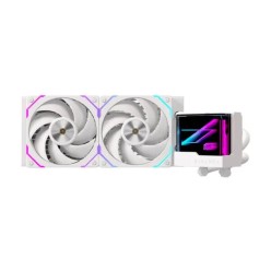 Einarex CPU Liquid Cooler 2xFans LED Display VERTEX 240mm White