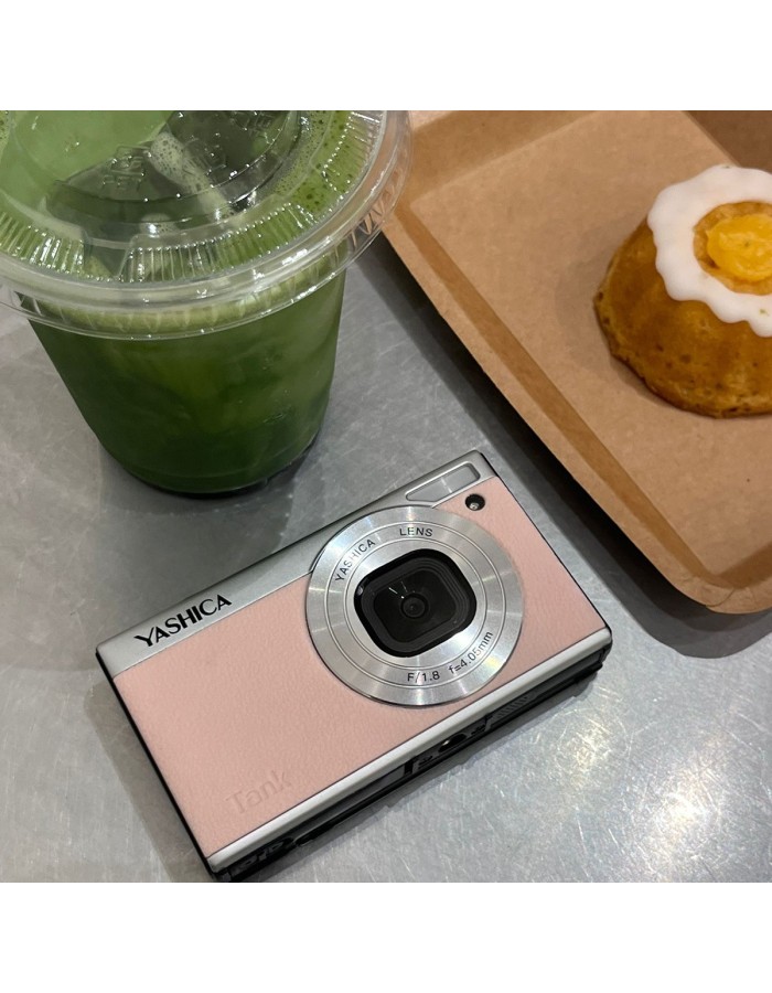 Yashica Digital Camera Compact TANK Pink