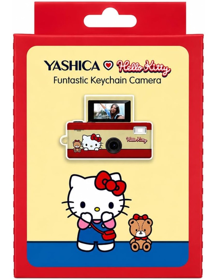 Yashica Keychain Mini Funtastic Camera HELLO KITTY