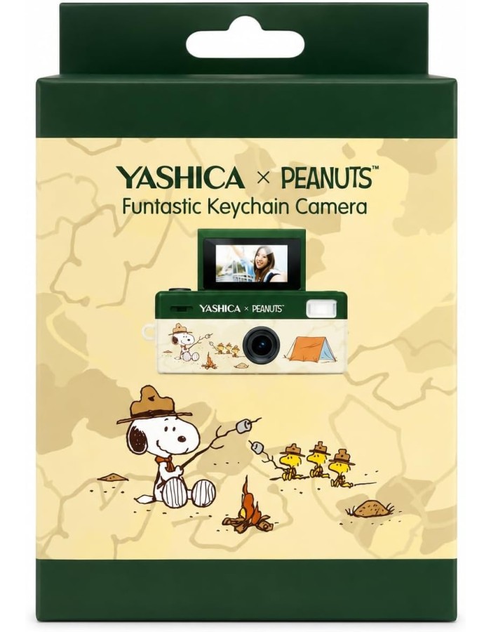Yashica Keychain Mini Funtastic Camera PEANUTS