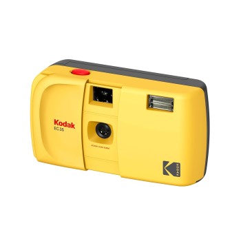 Kodak Camera Analogue Film EC35 Built-in Flash Butter Yellow