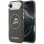 Karl Lagerfeld IML Glitter Karl &amp;amp; Choupette Heads Logo MagSafe iPhone Air Case - Black