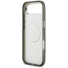 Karl Lagerfeld IML Glitter Karl &amp;amp; Choupette Heads Logo MagSafe iPhone Air Case - Black