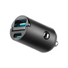 Joyroom JR-CCN18 65W USB-A USB-C Car Charger - Black Joyroom JR-CCN18 65W USB-A USB-C Car Charger - Black