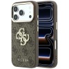 Guess 4G &amp;amp; Big Strass Logo Case for iPhone 18 Pro / 17 Pro - Brown