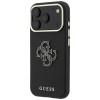 Guess Grained & Big Resin Logo Case for iPhone 18 Pro / 17 Pro - Black Guess Grained & Big Resin Logo Case for iPhone 18 Pro / 17 Pro - Black