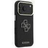 Guess Grained & Big Resin Logo Case for iPhone 18 Pro / 17 Pro - Black Guess Grained & Big Resin Logo Case for iPhone 18 Pro / 17 Pro - Black