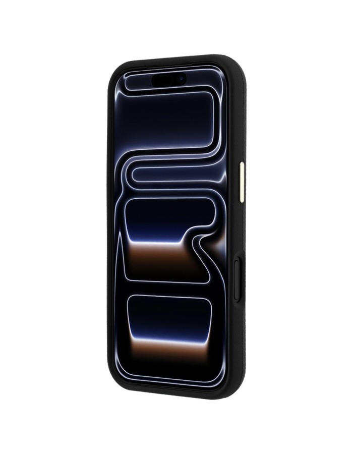 Guess Grained & Big Resin Logo Case for iPhone 18 Pro / 17 Pro - Black Guess Grained & Big Resin Logo Case for iPhone 18 Pro / 17 Pro - Black
