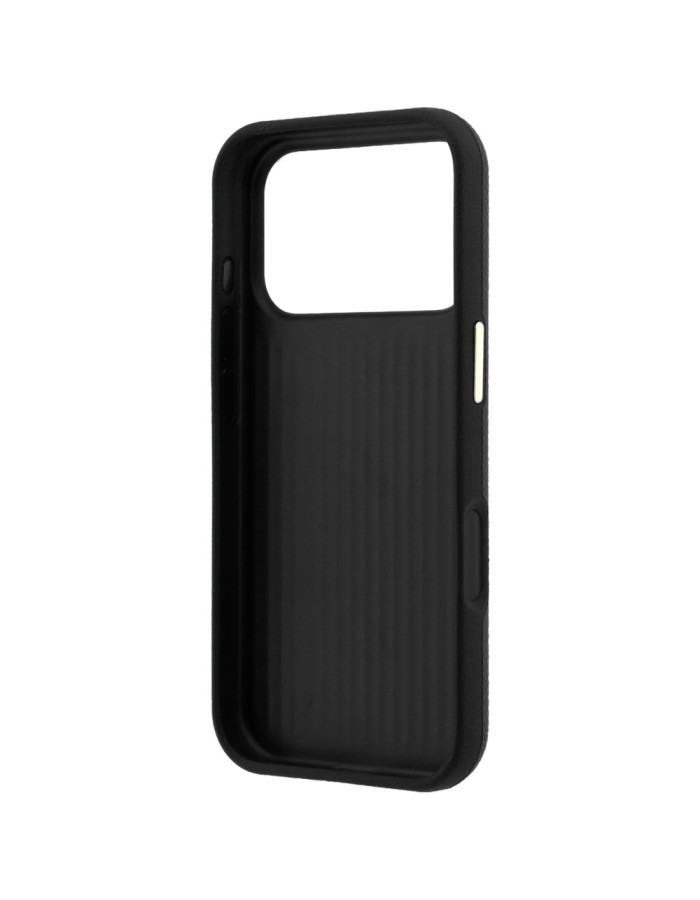 Guess Grained & Big Resin Logo Case for iPhone 18 Pro / 17 Pro - Black Guess Grained & Big Resin Logo Case for iPhone 18 Pro / 17 Pro - Black
