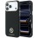 Guess Grained Round Strass Logo MagSafe Case for iPhone 18 Pro / 17 Pro - Black