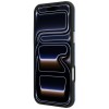 Guess Grained Round Strass Logo MagSafe Case for iPhone 18 Pro / 17 Pro - Blue