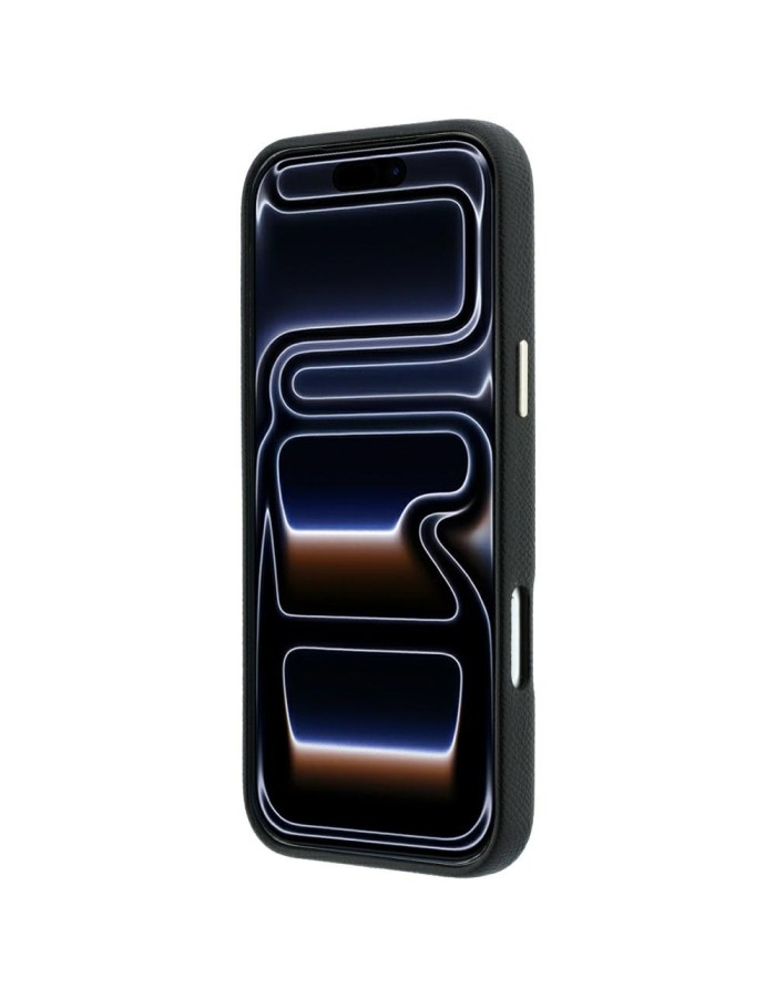 Karl Lagerfeld Smooth Big Resin Signature Logo Case for iPhone 18 Pro Max / 17 Pro Max - Black