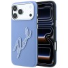 Karl Lagerfeld Smooth Big Resin Signature Logo Case for iPhone 18 Pro Max / 17 Pro Max - Blue Karl Lagerfeld Smooth Big Resin Signature Logo Case for iPhone 18 Pro Max / 17 Pro Max - Blue