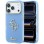 Guess IML 4G Script Metal Case for iPhone 18 Pro Max / 17 Pro Max - Light Blue