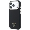 Guess Kevlar Triangle Logo MagSafe Case for iPhone 18 Pro Max / 17 Pro Max - Black