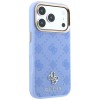 Guess Peony 4G Small Logo MagSafe Case for iPhone 18 Pro / 17 Pro - Light Blue