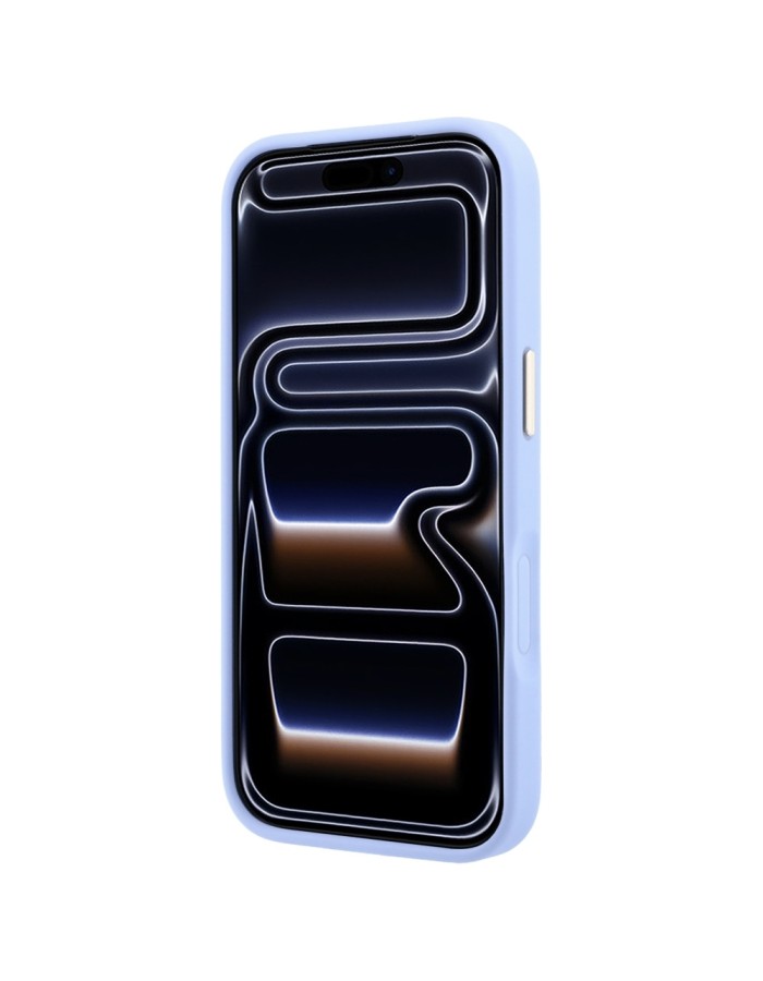 Guess Peony 4G Small Logo MagSafe Case for iPhone 18 Pro / 17 Pro - Light Blue