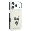 Karl Lagerfeld Smooth Ikonik Sketch MagSafe Case for iPhone 18 Pro Max / 17 Pro Max - Beige