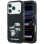 Karl Lagerfeld Smooth Karl &amp;amp; Choupette Bodies Sketch MagSafe Case for iPhone 18 Pro Max / 17 Pro Max - Black