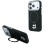 Karl Lagerfeld with Ring Stand 360 Choupette Head Pin MagSafe Case for iPhone 18 Pro / 17 Pro - Black