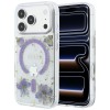 Guess Resin Flowers Glitter MagSafe Case for iPhone 18 Pro Max / 17 Pro Max - Purple Guess Resin Flowers Glitter MagSafe Case for iPhone 18 Pro Max / 17 Pro Max - Purple
