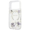 Guess Resin Flowers Glitter MagSafe Case for iPhone 18 Pro Max / 17 Pro Max - Purple Guess Resin Flowers Glitter MagSafe Case for iPhone 18 Pro Max / 17 Pro Max - Purple